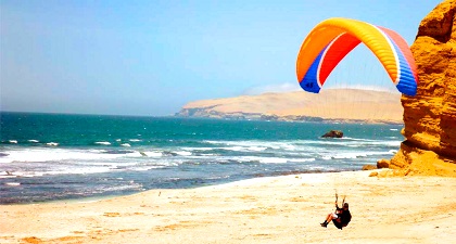 Parapente en Paracas